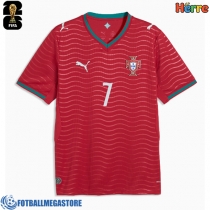 Fotballdrakt Herre Portugal Cristiano Ronaldo #7 Hjemmedrakt VM 2026 Kortermet